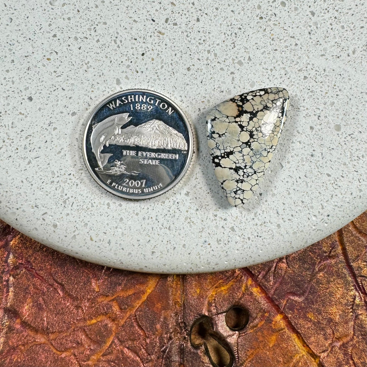 Ivory Creek Variscite Cabochon