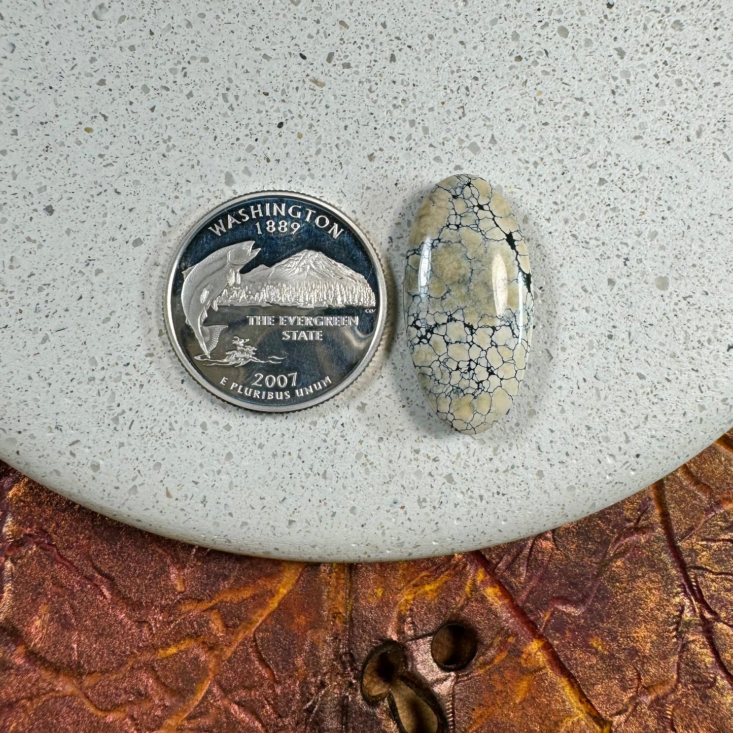 Ivory Creek Variscite Cabochon