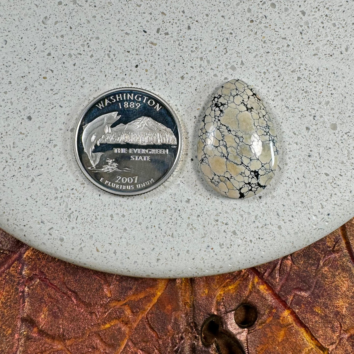 Ivory Creek Variscite Cabochon