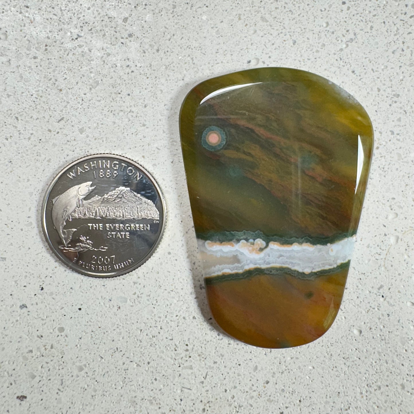 Ocean Jasper Cabochon 80.4ct