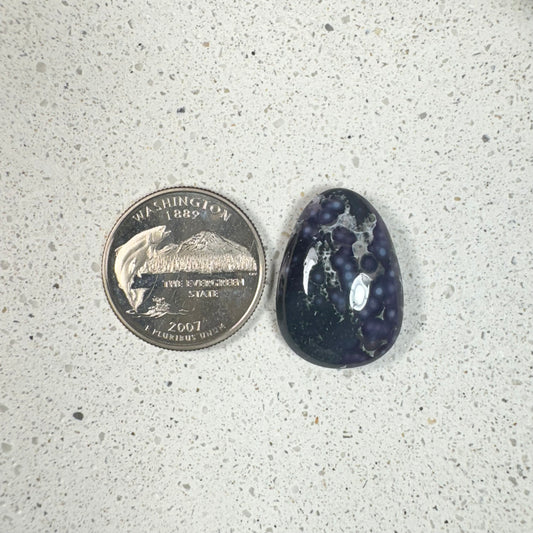 Indonesian Grape Agate Cabochon
