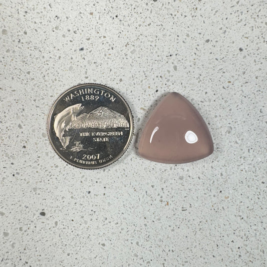 Pink Chalcedony Limb Cast Cabochon - Nevada