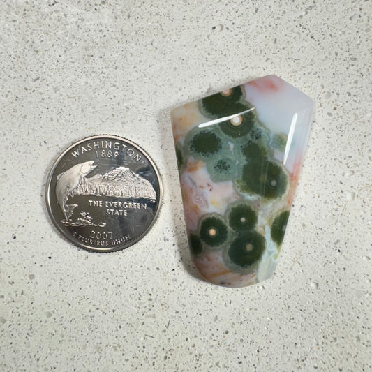Ocean Jasper Cabochon 57.9ct