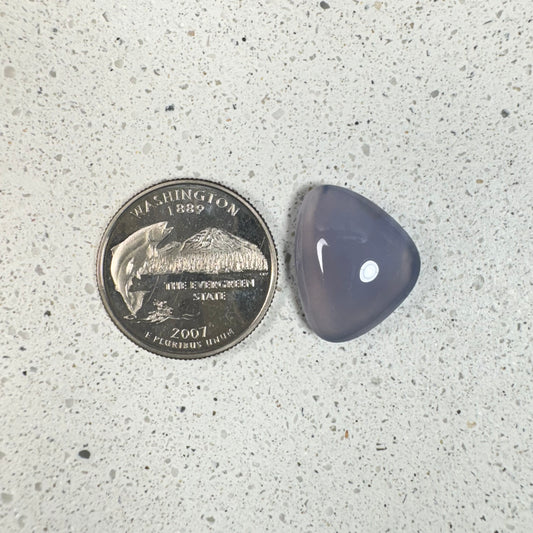 African Blue River Agate Cabochon